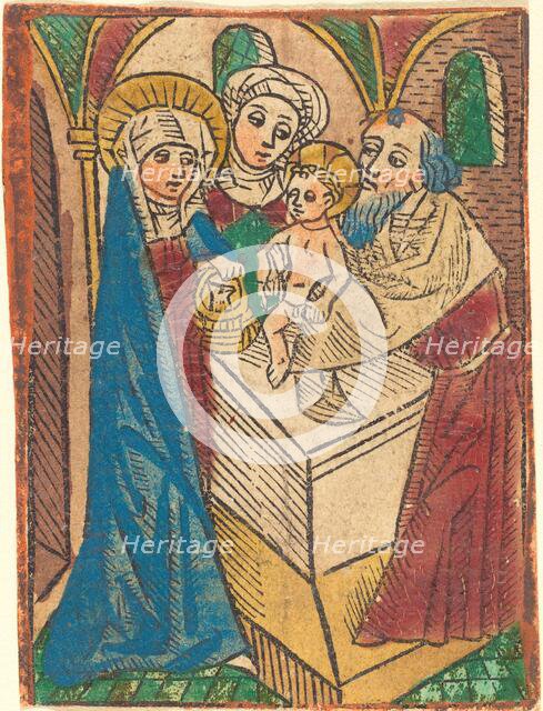 Presentation, c. 1490. Creator: Unknown.