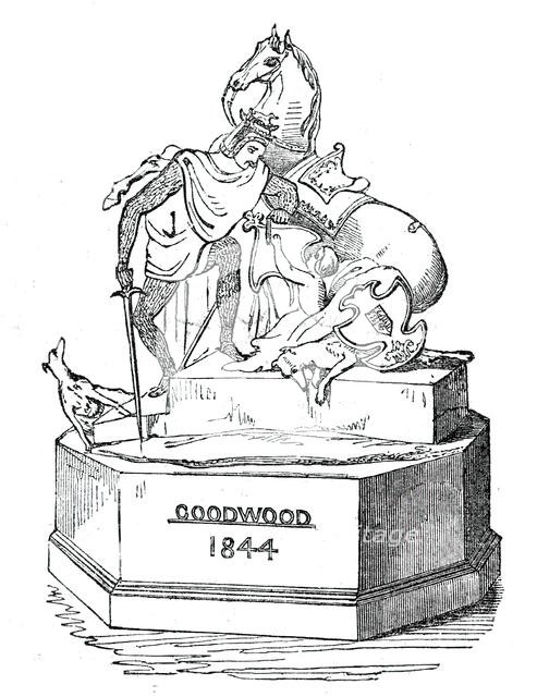 Prize plate, 1844. Creator: Unknown.