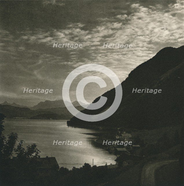 'Evening on the Walchensee', 1931. Artist: Kurt Hielscher.