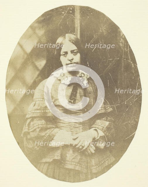 Mrs. Craik, 1850/59. Creators: Unknown, Benjamin Mulock.