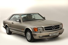 1990 Mercedes Benz 560 SEC Artist: Unknown.