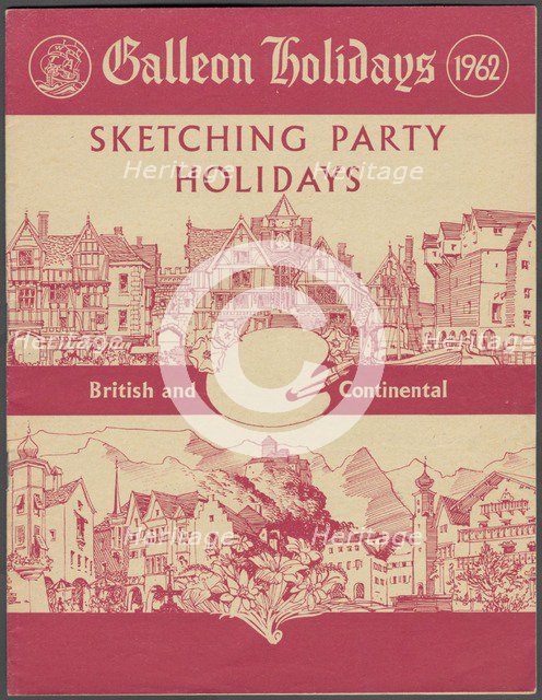 Galleon Holidays, 1962. Artist: Wilfred Fryer