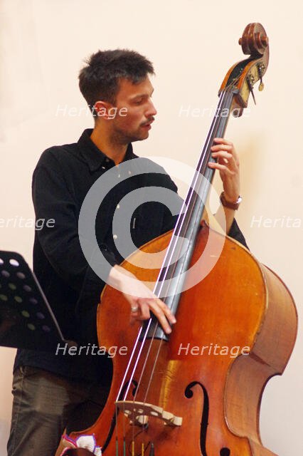 Matt Hollick, Indo Jazz Fusion Revisited, Loughton Methodist Church, Loughton, Essex, 2024. Creator: Brian O'Connor.
