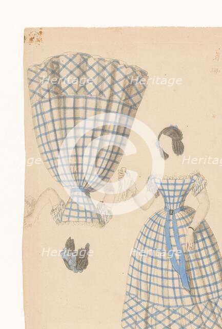 Cut out doll, 1845. Creator: Anon.