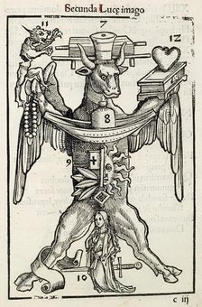 Ox, Gospel of Luke, 1502.  Creator: Petrus von Rosenheim.