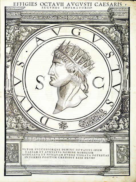 Octavianus Caesar (63 BC -  14 AD), 1559.