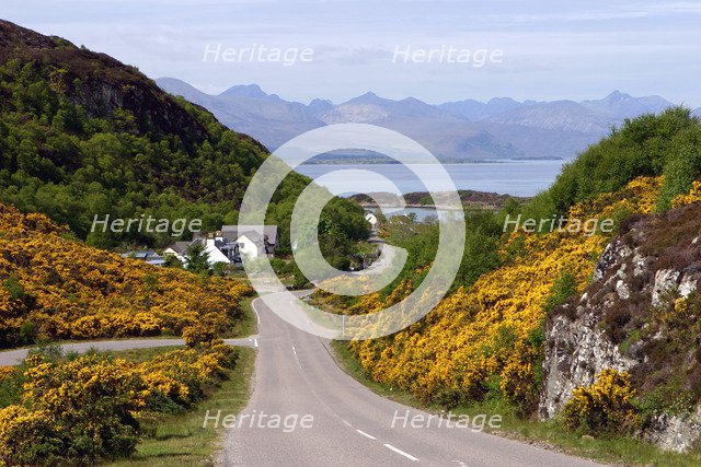 View of Skye, Highland, Scotland.