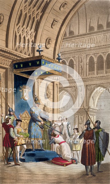 'The creating of a Knight Templar', c1820-1830. Artist: Unknown