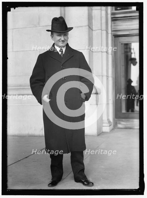 Joseph Tumulty, between 1913 and 1917. Creator: Harris & Ewing.