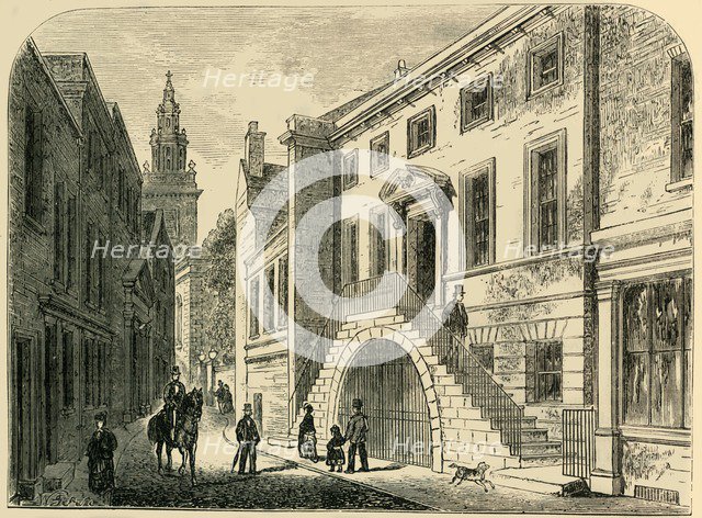 'Dyers' Hall', c1830, (c1872). Creator: Unknown.