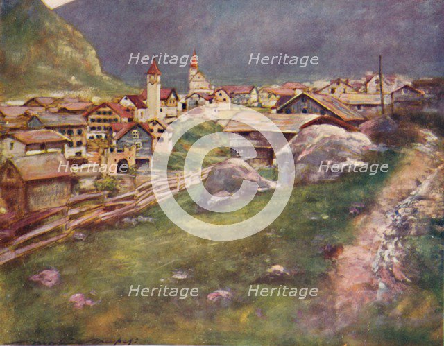 'Goeschenen', 1903. Artist: Mortimer L Menpes.