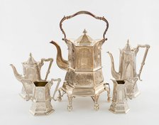 Tea and Coffee Service, London, 1865. Creator: George Angell.