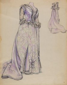 Dress, c. 1936. Creator: Sylvia DeZon.