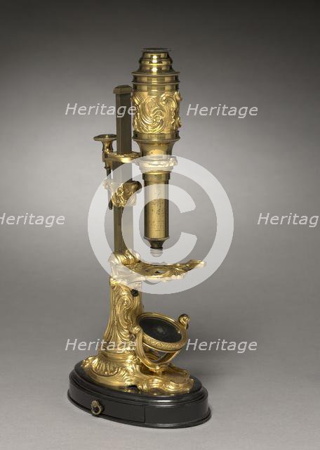 Microscope, c. 1745- 1765. Creator: Unknown.