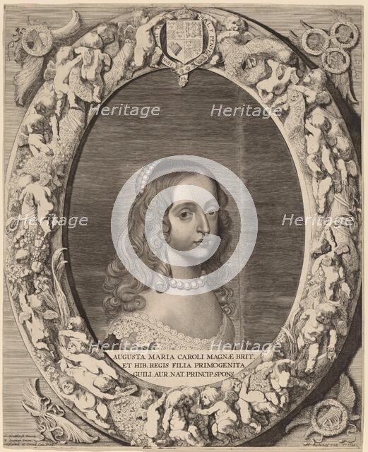 Mary I Stuart, 1643. Creator: Jonas Suyderhoef.