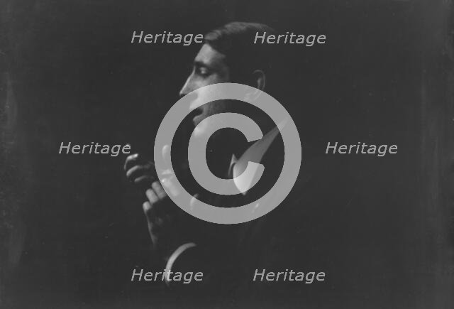 Valbel, Henri, Mr., portrait photograph, 1917 Apr. 30. Creator: Arnold Genthe.