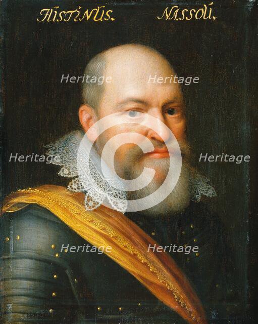 Portrait of Justinus of Nassau (1559-1631), c.1609-c.1633. Creator: Workshop of Jan Antonisz van Ravesteyn.