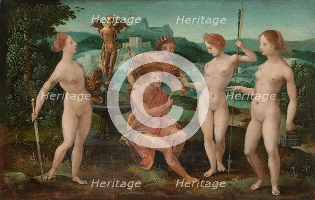 Judgment of Paris, 1532. Creator: Master of the Female Half-Lengths.