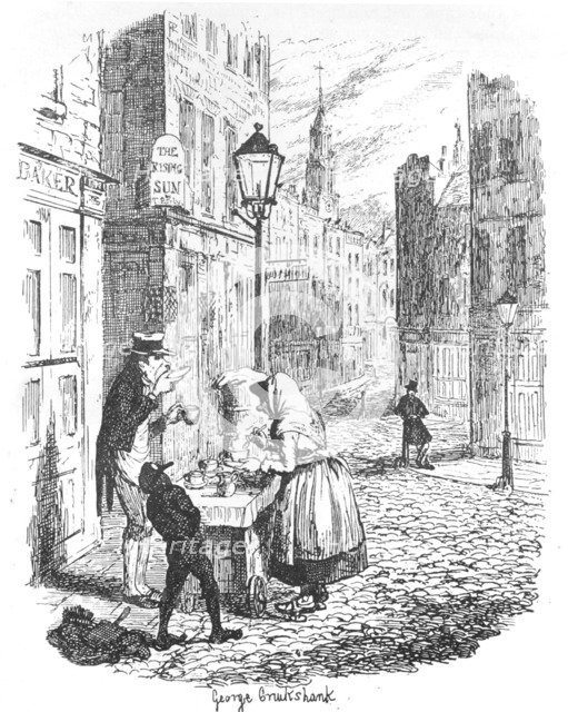 'The Streets - Morning', c1900. Artist: George Cruikshank.