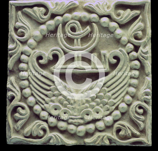 Decorative plaque from Ktestphon. Artist: Unknown