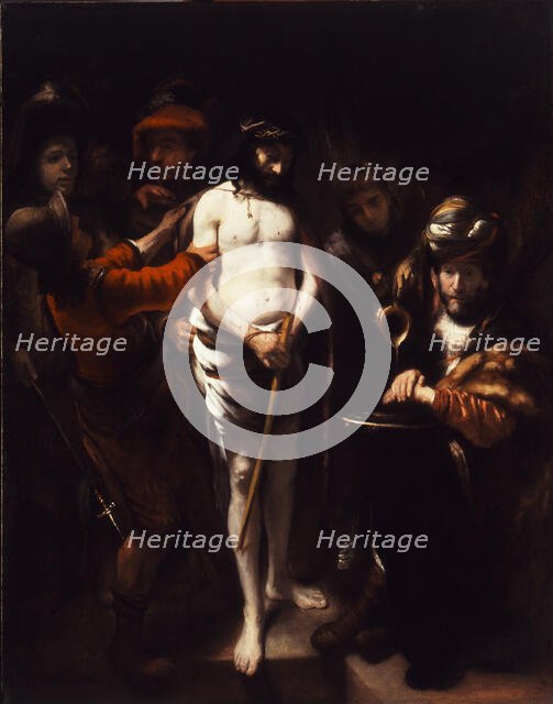 Christ before Pilate, Mid of 17th century. Creator: Gherwen, Reynier van (1620-1662).