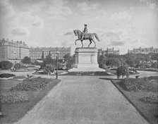 'Washington Statue, Public Garden, Boston', c1897. Creator: Unknown.