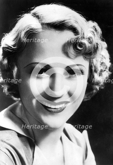 Joan Fontaine (b. 1917), American actress, c1930s-c1940s. Artist: Unknown