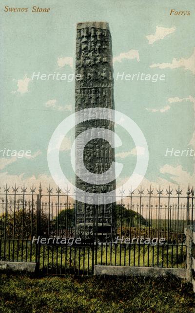 'Swenos Stone - Forres', late 19th-early 20th century.  Creator: Unknown.