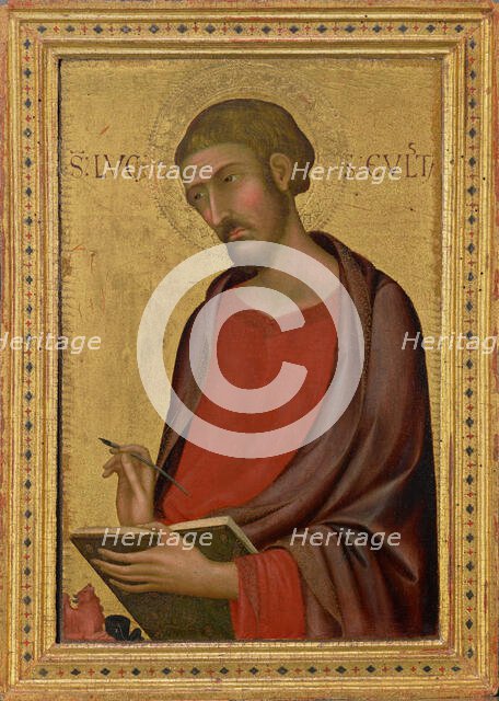 Saint Luke, (early 1330s?). Creator: Simone Martini.