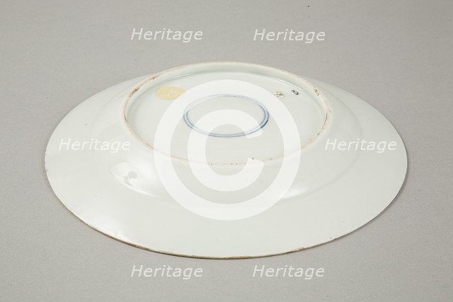 European copy of Chinese Imari plate, 20th century. Artist: Unknown.