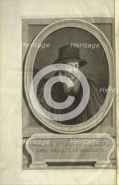 Portrait of Jacques Cujas (1522-1590), .