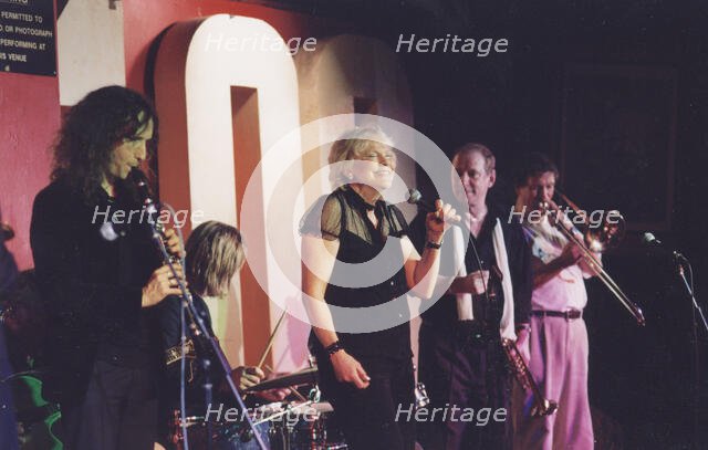 Val Wiseman, Digby Fairweather, Julian Marc Stringle, Colin Burnap, 100 Oxford Street, London, 2008. Creator: Brian Foskett.