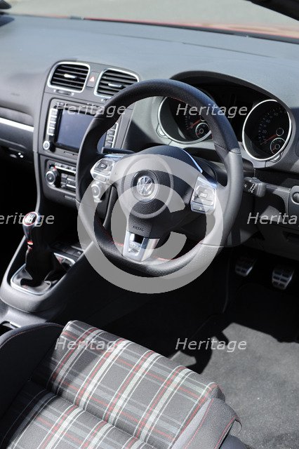 VW Golf GTI mk 6 2008. Artist: Simon Clay.