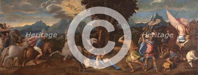 The Conversion of Saint Paul, 1550-1555. Creator: Licinio, Giulio (1527-1591).