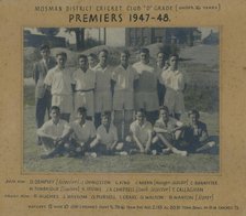 Mosman District Cricket Club. Creator: Unknown.