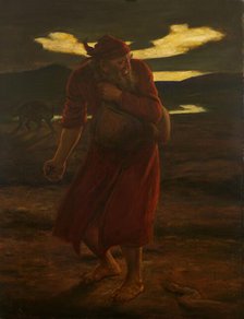 Parable of the Tares, 1865. Creator: John Everett Millais.