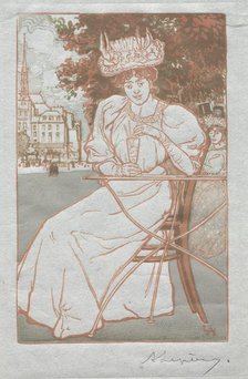 Paris Almanac, 1897: Summer, 1897. Creator: Auguste Louis Lepère (French, 1849-1918).