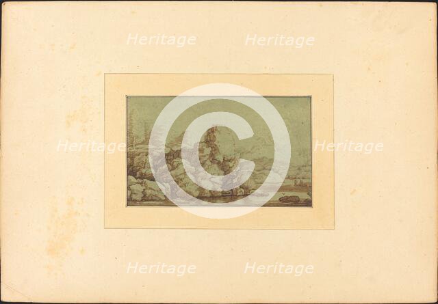 Landscape, published 1780. Creator: Allart van Everdingen.