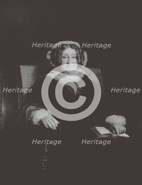 Portrait of Madame Clicquot, Between 1851 and 1860. Artist: Cogniet, Leon (1794-1880)