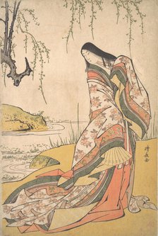 Kanjo: A Court Lady, ca. 1790. Creator: Torii Kiyonaga.