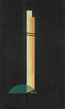 Construction B VI, 1922. Creator: Moholy-Nagy, Laszlo (1895-1946).