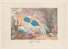 French Luxury, or Repos a la Francaise, 1800-20., 1800-20. Creator: Unknown.