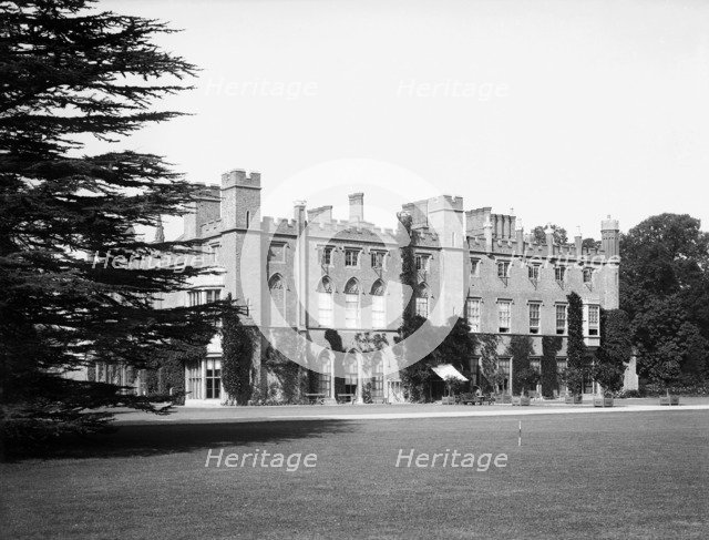 Cassiobury House, Cassiobury Park, Watford, Hertfordshire, 1883. Artist: Henry Taunt.