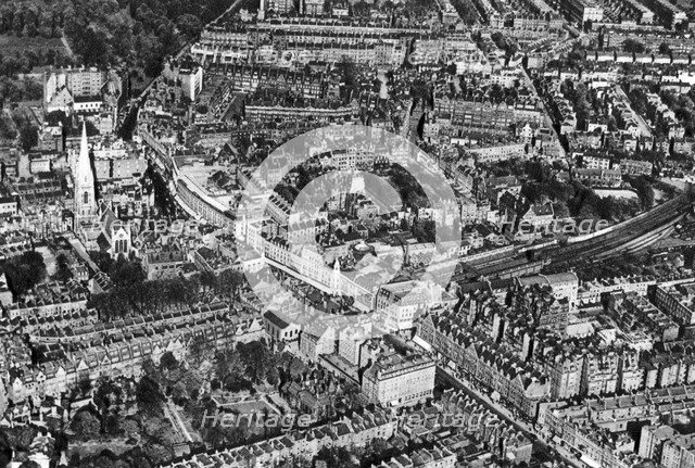 An aerial view of Kensington, London, 1926-1927.Artist: Aerofilms
