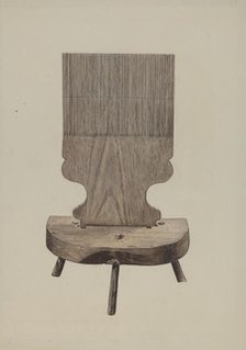 Hand Loom, c. 1938. Creator: Albert Ryder.