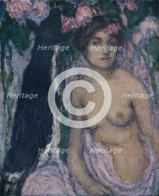 'La Chevriere', 1914.  Artist: Edmond Francois Aman-Jean.