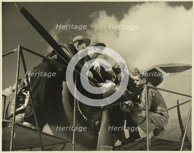 Pinewood Studios, Iver Heath, Iver, Buckinghamshire, 1942-1945. Creator: Royal Air Force Fim Production Unit.