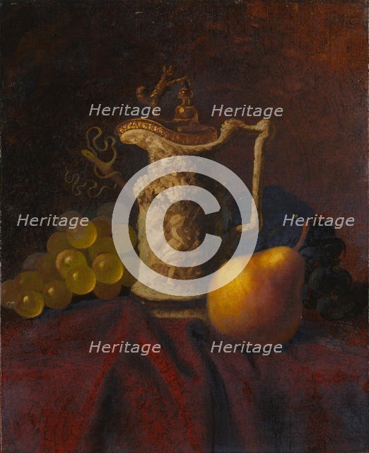 Still Life with Ewer and Fruit. Creator: Carducius Plantagenet Ream.