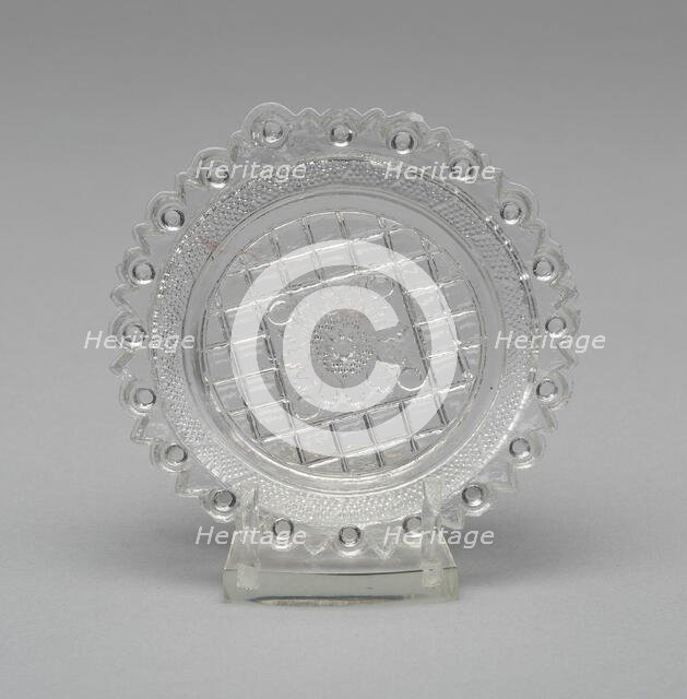 Cup plate, 1830/35. Creator: Unknown.