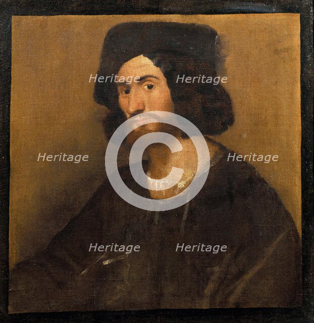 Portrait of a Man, 1517-1518. Creator: Cariani, Giovanni (ca. 1485-1547).